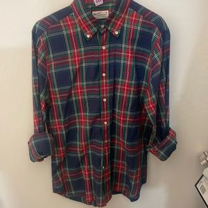 GANT Mens Flannel Button Down.  Size M.  Like New.
